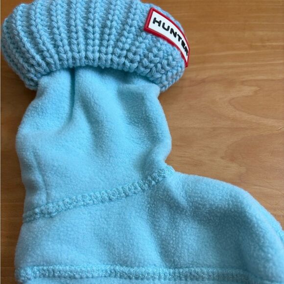 NWT Hunter Boot Socks Blue Kid Size: Small 8/10 - Picture 4 of 5